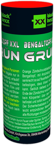 Bengaltopf XXL, grün